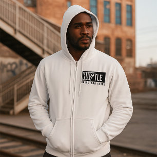 Moletom Cota Motivacional Hustle Grind e Shine