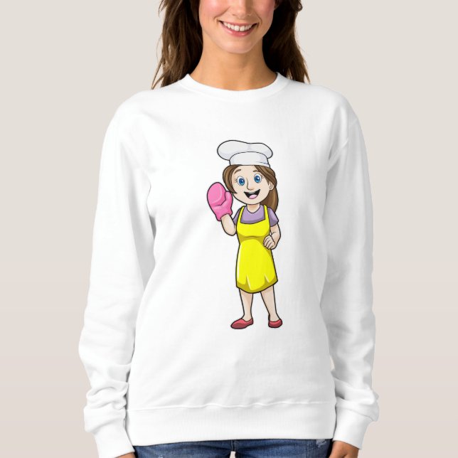 Moletom Cotor com placa de Cozinhar e luvas de forno (Frente)