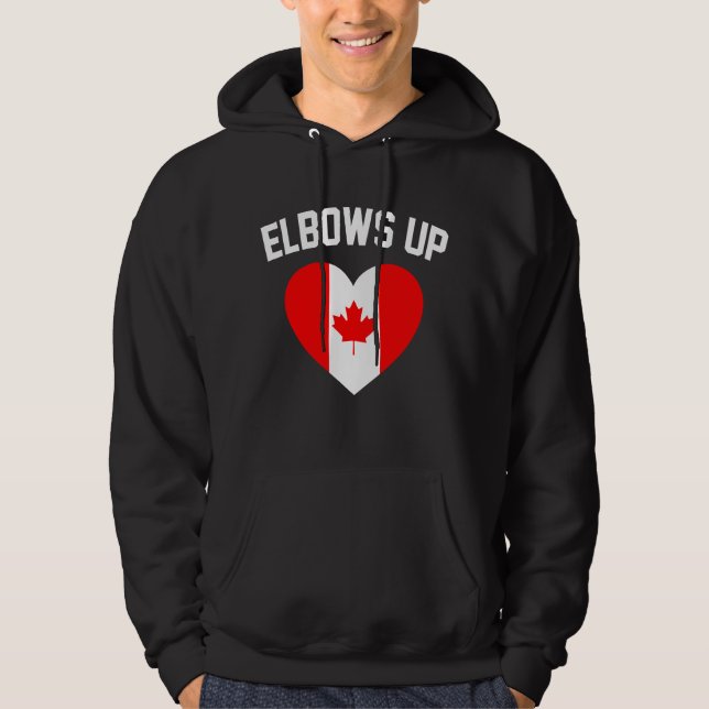 Moletom Cotovelos Erguidos Canadá  (Frente)