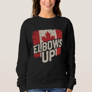 Moletom Cotovelos Erguidos Canadá Est 1867 Orgulhosamente