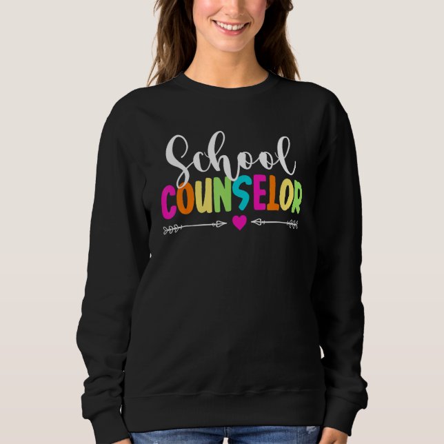 Moletom Counselor Squad Teacher  Back To School (Frente)