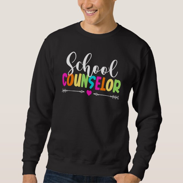 Moletom Counselor Squad Teacher  Back To School (Frente)