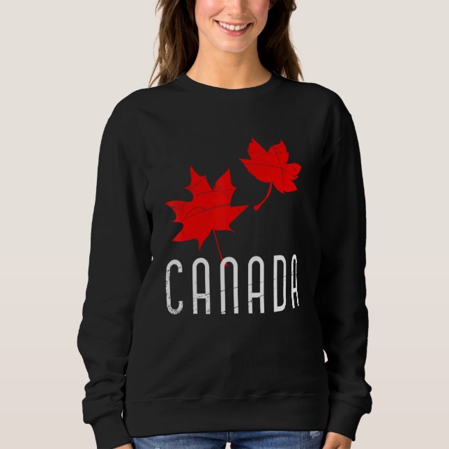 Moletom Country Canadian Maple Leaf Canada 1 (Frente)