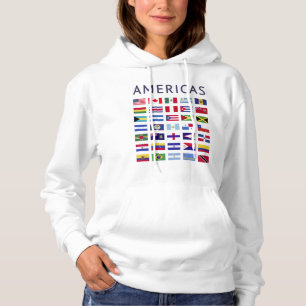 Moletom Country Flags Americas National Flags America