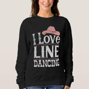 Moletom Country Line Dancing Cowgirl Princesa Dancer Weste