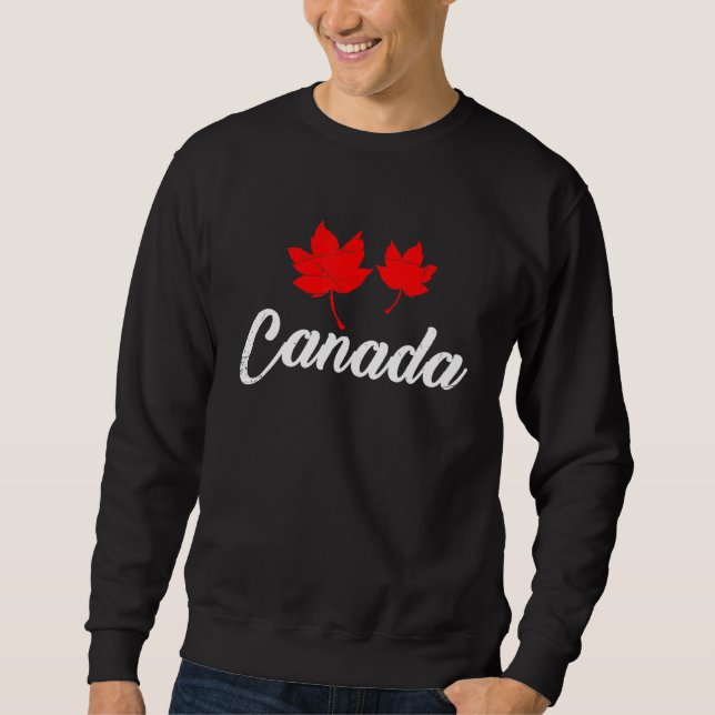 Moletom Country Maple Leaf Canada (Frente)
