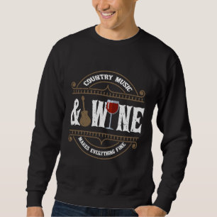 Moletom Country Music Wine