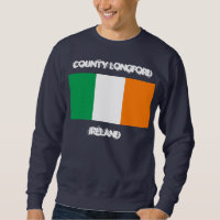 County Longford, Irlanda com bandeira irlandesa