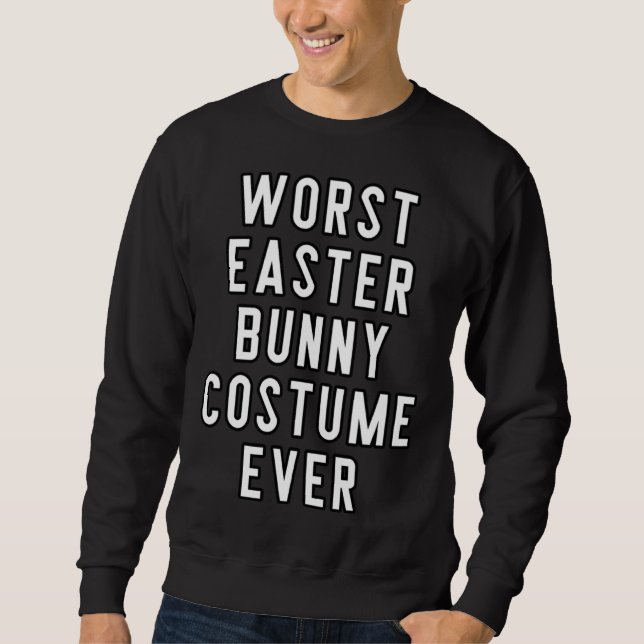 Moletom Couples Halloween Costume Worst Easter Bunny Costu (Frente)