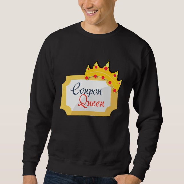 Moletom Coupon Queen a Comprar Couponer B (Frente)