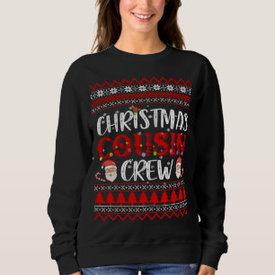 Moletom Cousin Crew Pajamas Christmas Ugly Xmas Matando
