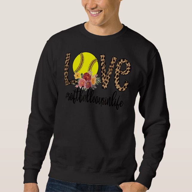 Moletom Cousin Life Softball Cousin (Frente)
