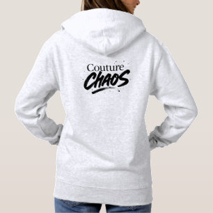 Moletom Couture Chaos Hoodie - Estética Mensageira de Alta