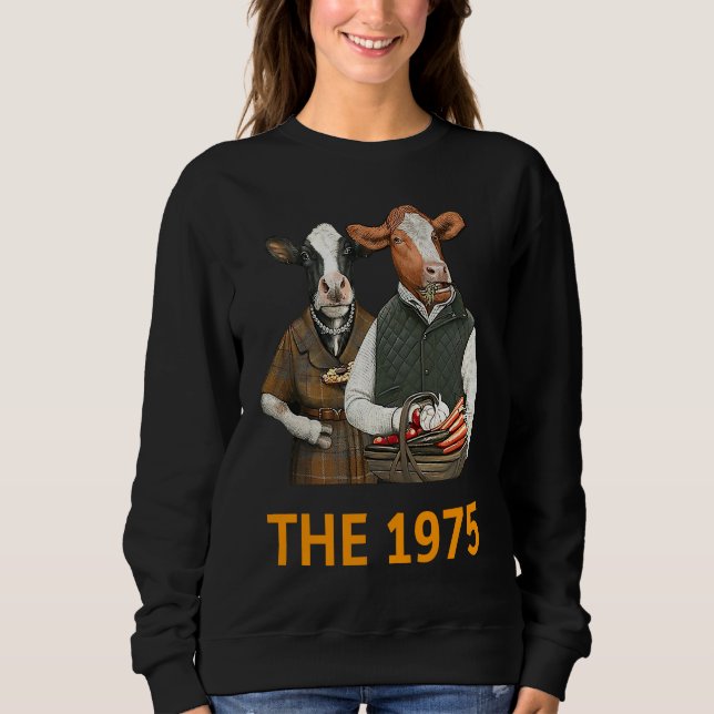 Moletom Cow Wearing My The 1975 When We Are Together BFIAF (Frente)