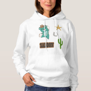 Moletom Cowboy Turquoise Cute Bear Saloon Oeste