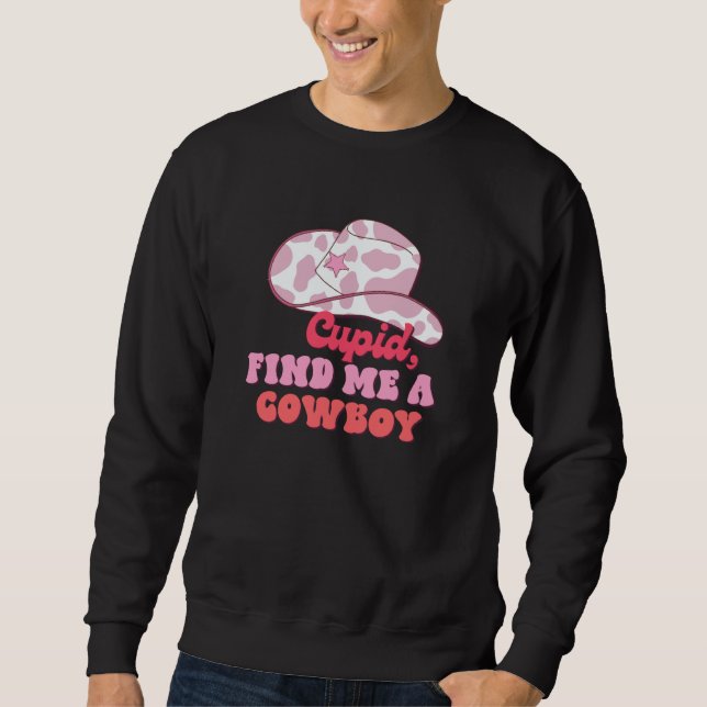 Moletom Cowgirl Valentine's Day Tee Western Valentine's (Frente)