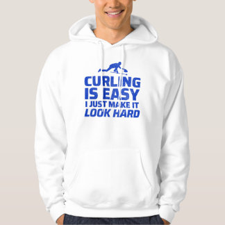 Moletom Cozinhando o inverno do gelo do esporte Curler Eng