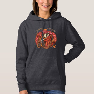 Moletom Cozy Autumn Badger Art Hoodie