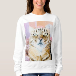 Moletom Cozy Cat Vibes Sweatshirt