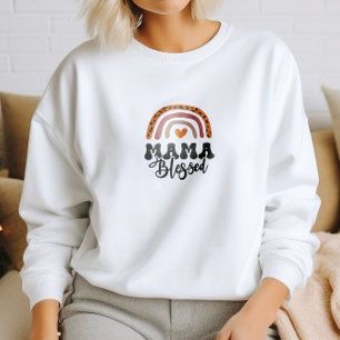 Moletom Cozy Mama Abençoada