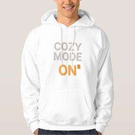 Moletom Cozy Mode ON Hoodie | Comfort Hygge Loungewear