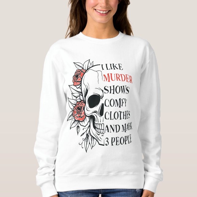 Moletom Cozy Murray Show Sweatshirt - "Eu Gosto De Program (Frente)