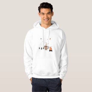 Moletom Cozy Vibes Red Fire Hoodie