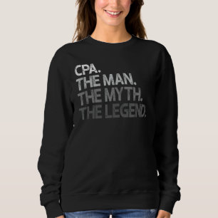 Moletom CPA The Man Myth Legend Gift