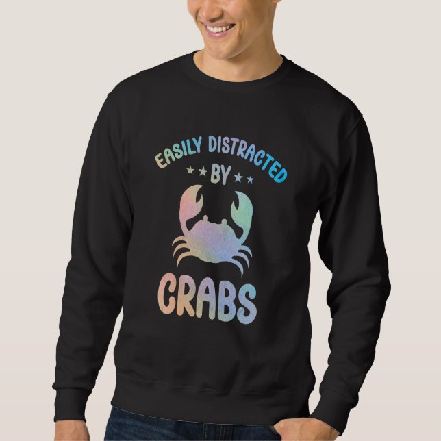 Moletom Crab Outfit for Crabs Lovers Apparel Women Girls_3 (Frente)