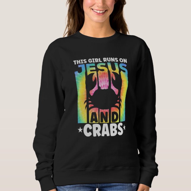 Moletom Crab Outfit for Crabs Lovers Apparel Women Girls P (Frente)