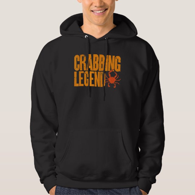 Moletom Crabbing Legend Crab Hunter (Frente)