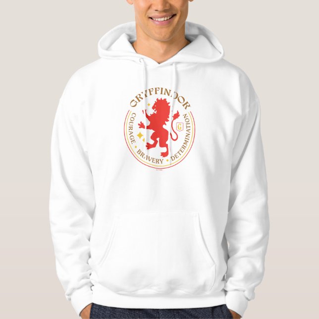Moletom Crachá de Orgulho da Casa GRYFFINDOR™ Leão Vermelh (Frente)