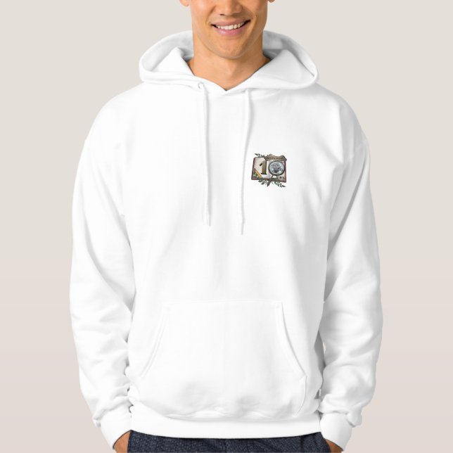 Moletom Crachá Hoodie de dez anos (Frente)