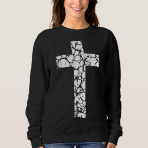 Moletom Cracking Christian Cross Jesus Te Ama Religiosa