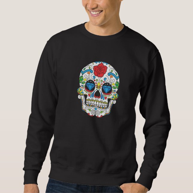 Moletom Crânio Crewneck (Frente)