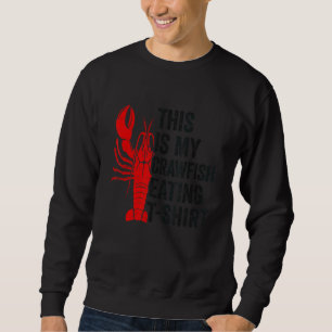 Moletom Crawfish Boia Esta É A Minha Pescada A Comer Mardi