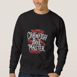 Moletom Crawfish Boil Master Seafood Cajun Cozinhar.