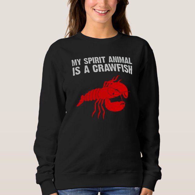 Moletom Crawfish Men Women Crayfish  Crawfish Eating (Frente)
