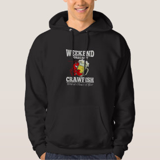 Moletom Crawfish With A Chance Of Beer Weekend Forecast