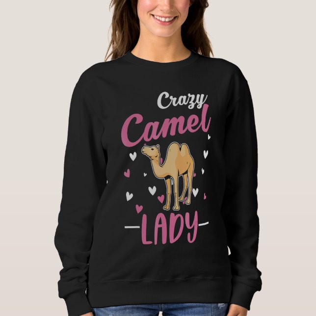 Moletom Crazy Camel Lady Camel Girl (Frente)