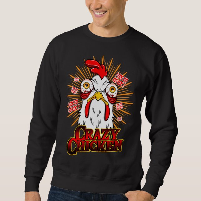 Moletom Crazy Chicken   (Frente)