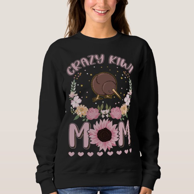 Moletom Crazy Kiwi Mom Kiwi Bird Girl (Frente)