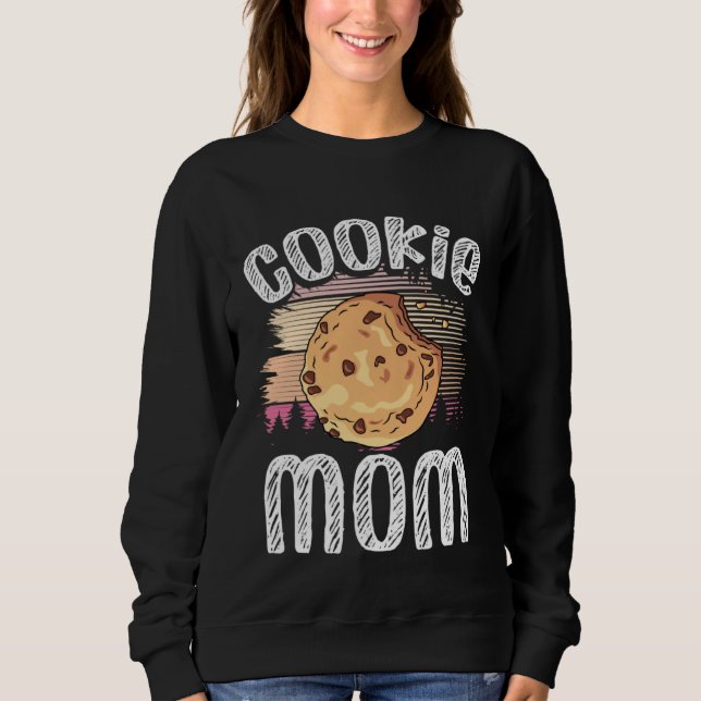 Moletom Crazy Mom Baking Mama Baker Chef Dessert Mothers D (Frente)