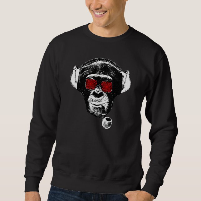 Moletom crazy monkeey (Frente)
