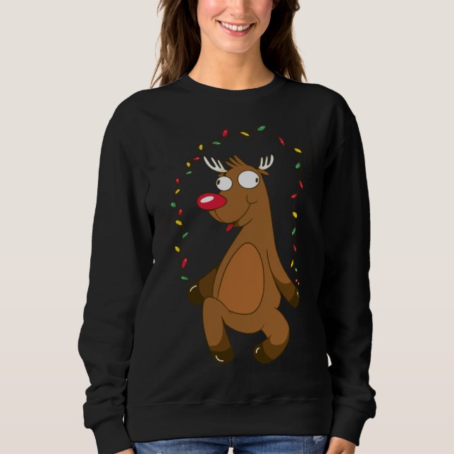 Moletom Crazy Reindeer (Frente)