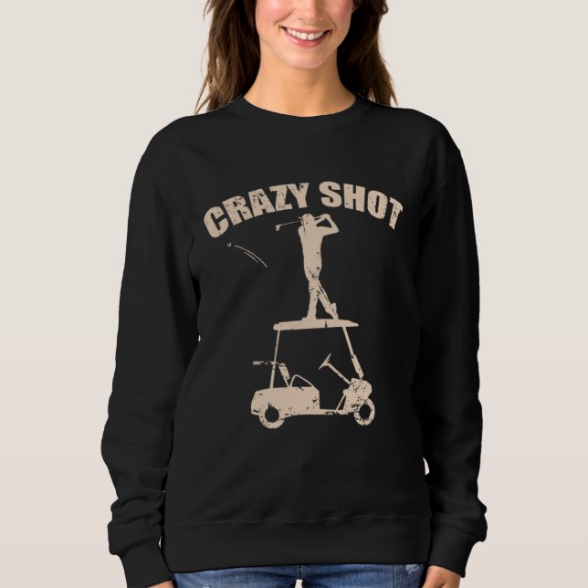 Moletom Crazy Shot Golf Golf Car Trendsport (Frente)