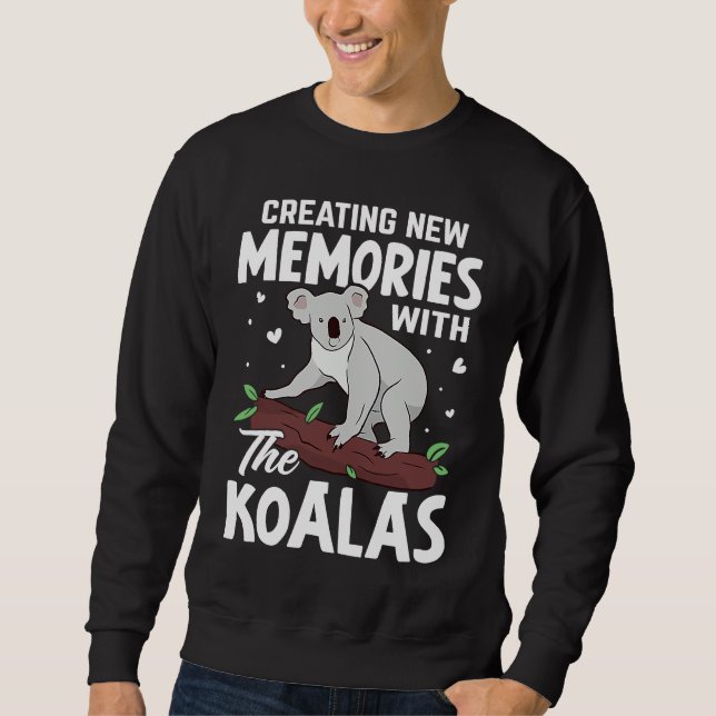 Moletom Creating New Memories With The Koalas (Frente)
