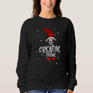 Moletom Creative Gnome Family Christmas Pajama Creative Gn