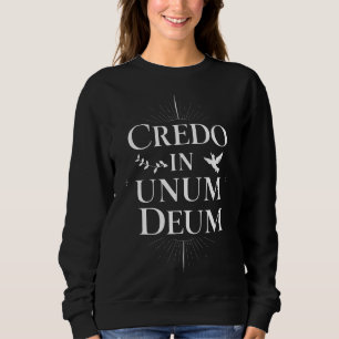 Moletom Credo em Unum Deum - Fé e Devoção