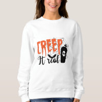 Creep It Real Dia de as Bruxas engraçado Spooky